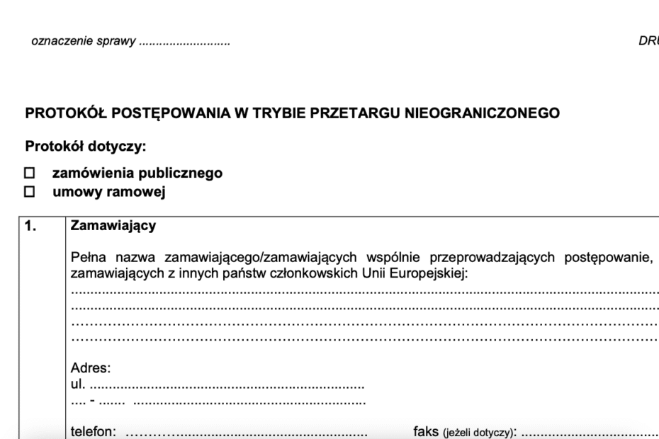 Protokół postępowania